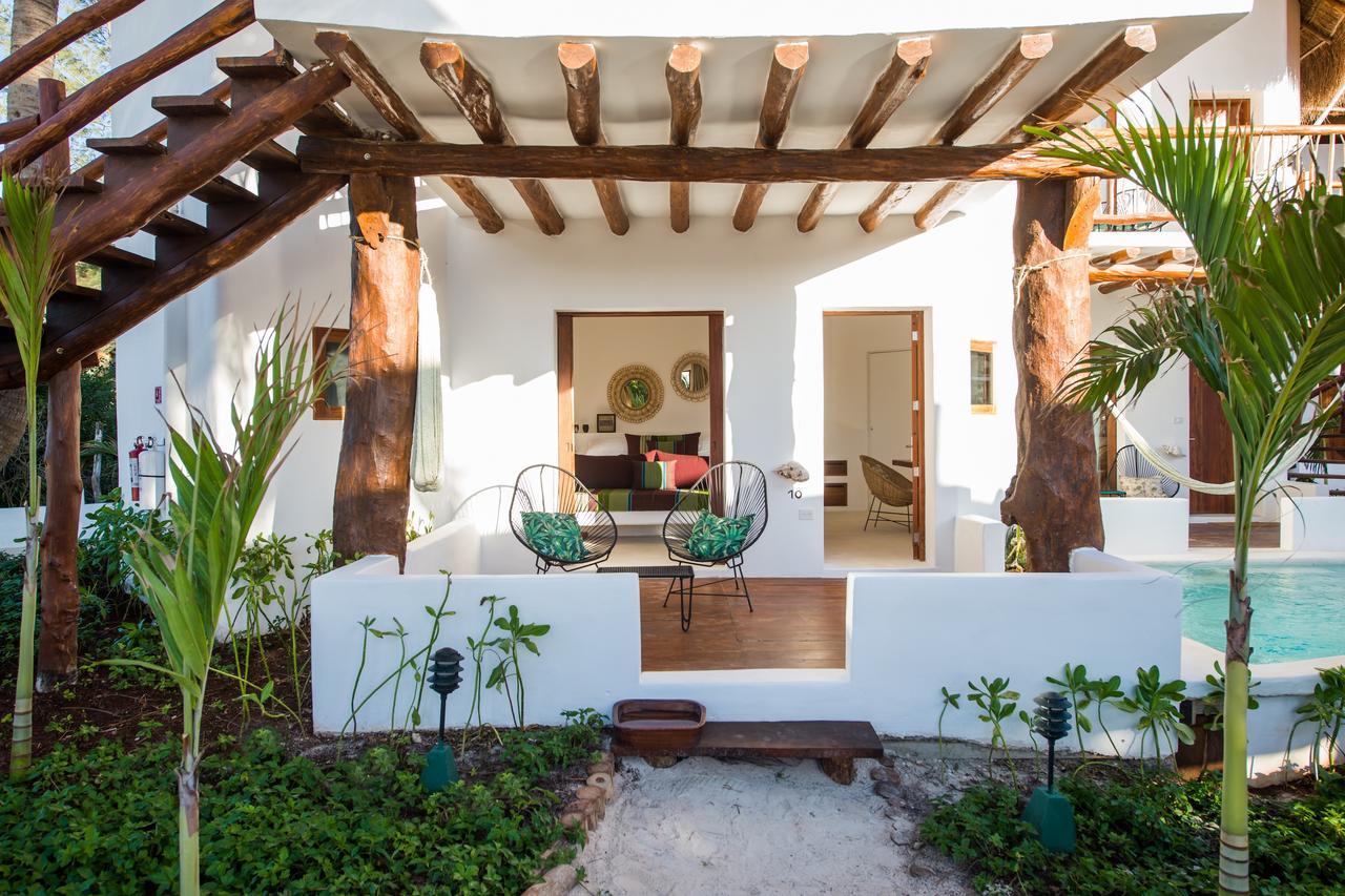 Villas Hm Palapas Del Mar Isla Holbox Ngoại thất bức ảnh